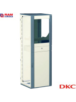 Сборный напольный шкаф CQCE для установки ПК, 2000 x 600 x 600 мм