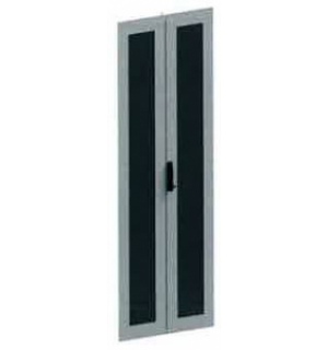 Дверь двустворчатая перфорированная, для шкафов CQE, 1200 x800 мм