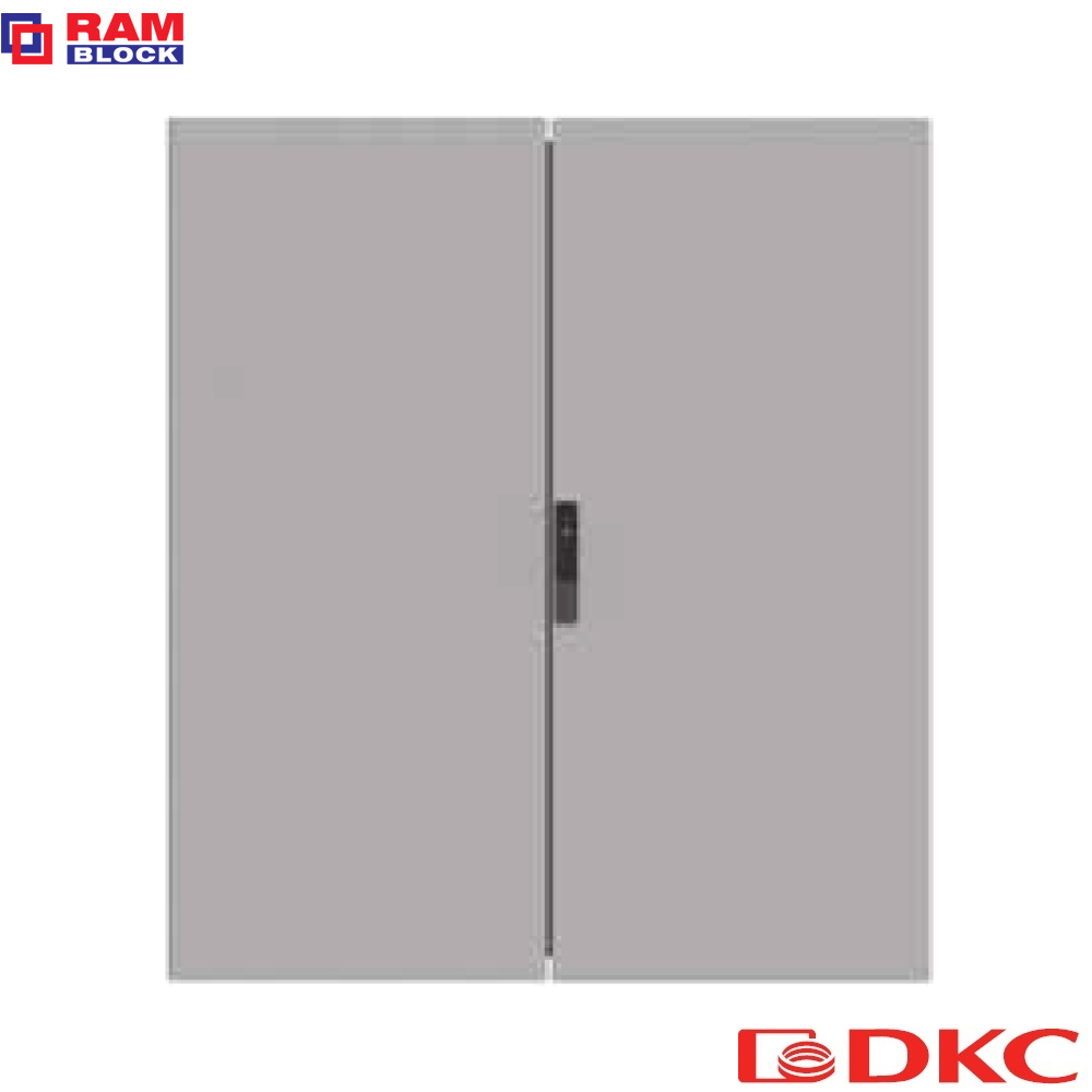 Дверь сплошная, двустворчатая, для шкафов DAE/CQE, 1400 x 800 мм