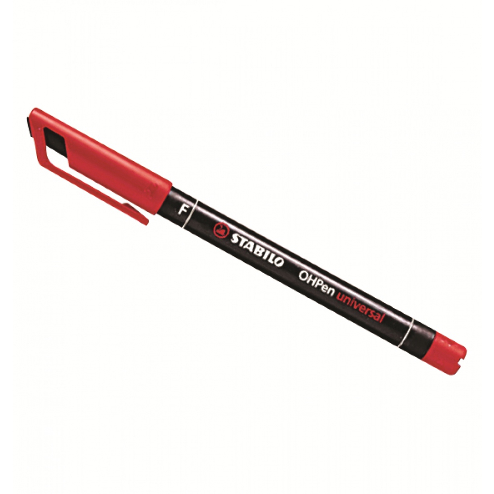 Перманентная шариковая ручка 0,7мм красный