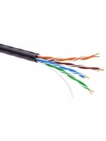 Информационный кабель неэкранированый U/UTP 4х2 CAT5E, PE, Черный
