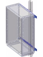 Комплект крепления шкафов Conchiglia к столбу (ширина шкафа- 580 мм)