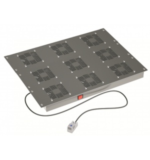 Потолочный вентиляторный модуль, с термостатом 6 вент. для крыши Ш=800мм